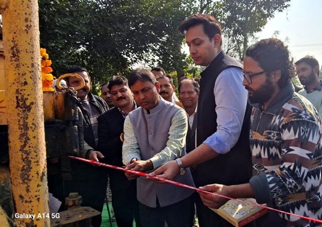 MLA Kathua, DC start 12.5 crore Drinking Water Scheme
