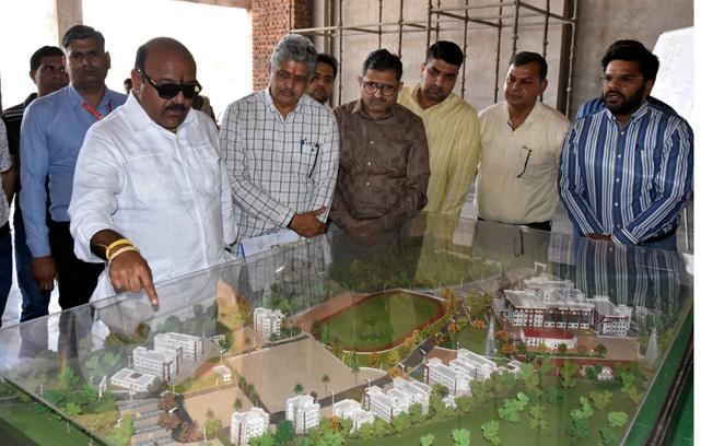 Dy CM J&K directs completion of  GMC Udhampur within stipulated timeline 