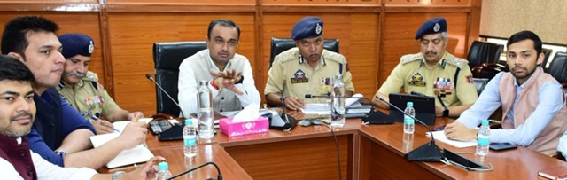   J&K Excise Commissioner Subash Chibber reviews measures to curb liquor trafficking 