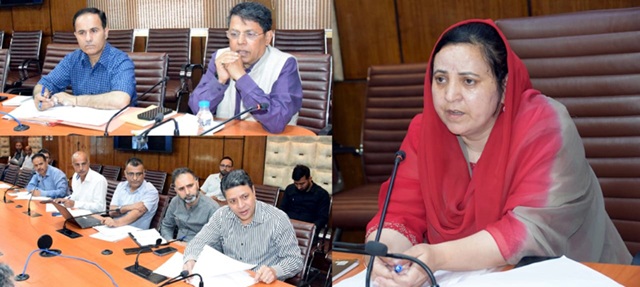 Sakina calls upon the officers to  prioritizing the quality and requirement of projects rather than quantity 