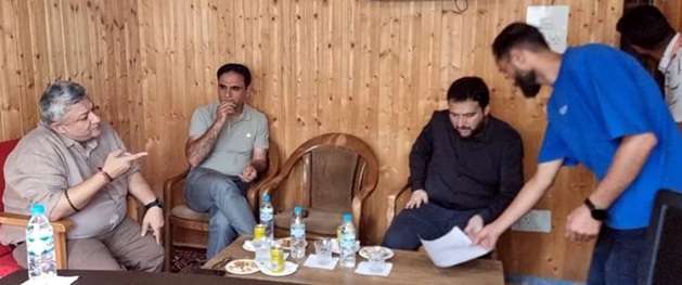 Transport Commissioner visits Kupwara