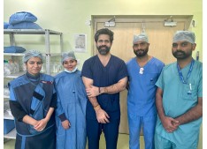 Dr Nikhil Mahajan performs rare implantation of right sided CRT-D at Naryana Hospital Katra