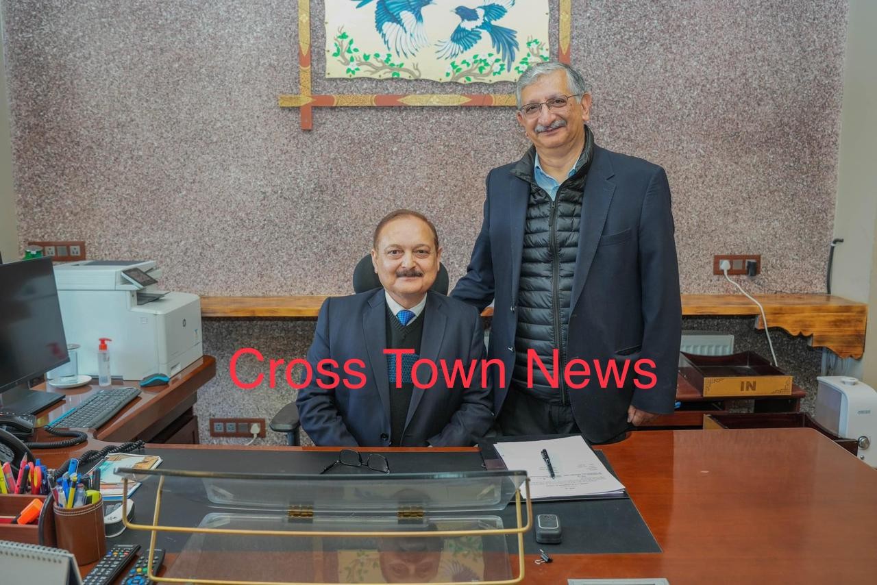 Senior IAS Officer Pawan Kotwal assumes charge as Advisor to LG Ladakh