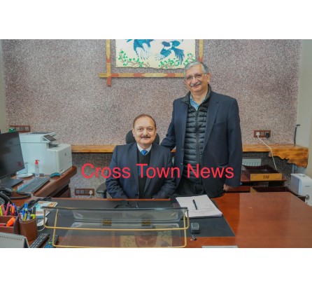 Senior IAS Officer Pawan Kotwal assumes charge as Advisor to LG Ladakh