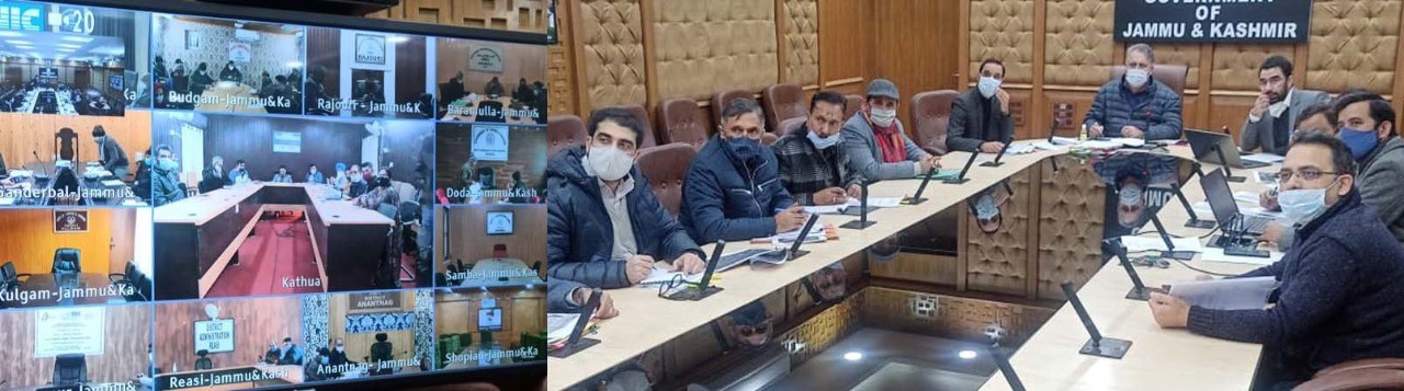 Samoon,  Abid discuss modalities for effective implementation of PMKVY 3.0 in J&K
