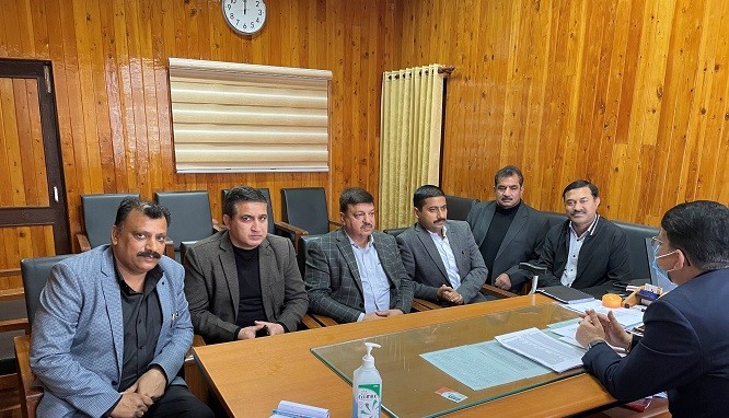 CCI Jammu team calls on Comm State Taxes PK Bhat
