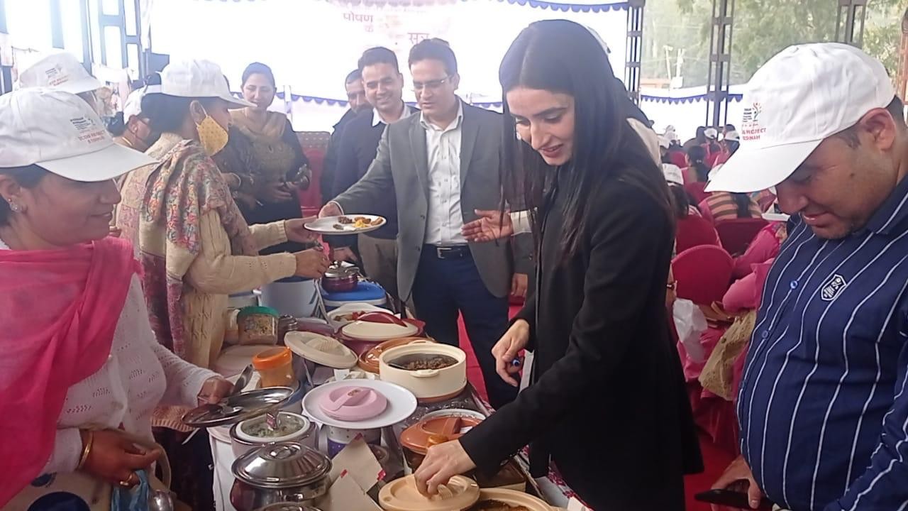 Workshop on Panch Sutras of POSHAN Abhiyan organized at Bishnah by DD ICDS Jammu /CDPO Bishnah