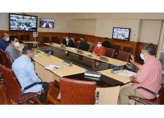 Asgar Samoon reviews status of different components of Skill Department J&K