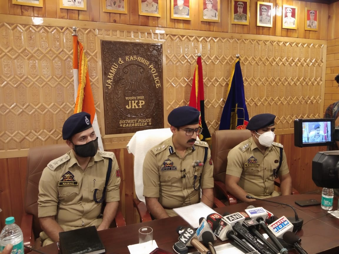 Baramulla Police arrest all Accused in Grenade Attack case: SSP Rayees Bhat