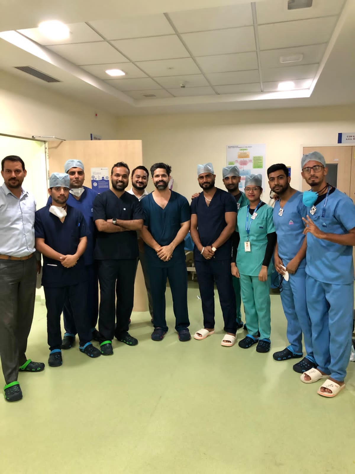 Dr. Nikhil Mahajan performs JK's first Heart valve replacement at SMVD Narayana Hospital
