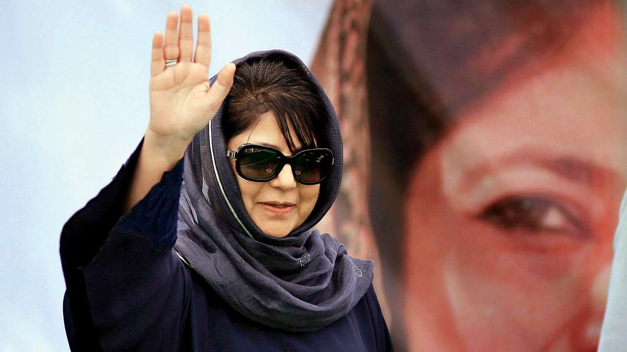Why talk about Taliban , Why not about farmers, corruption in India? : Mehbooba Mufti