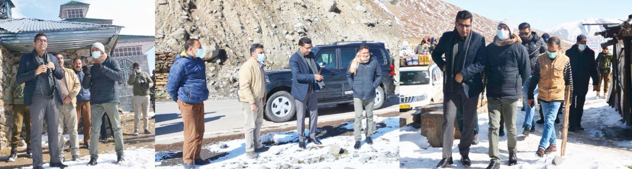 Secretary Tribal Affairs Inspects Transit Accommodation Site On Mughal Road Cross Town News A 
