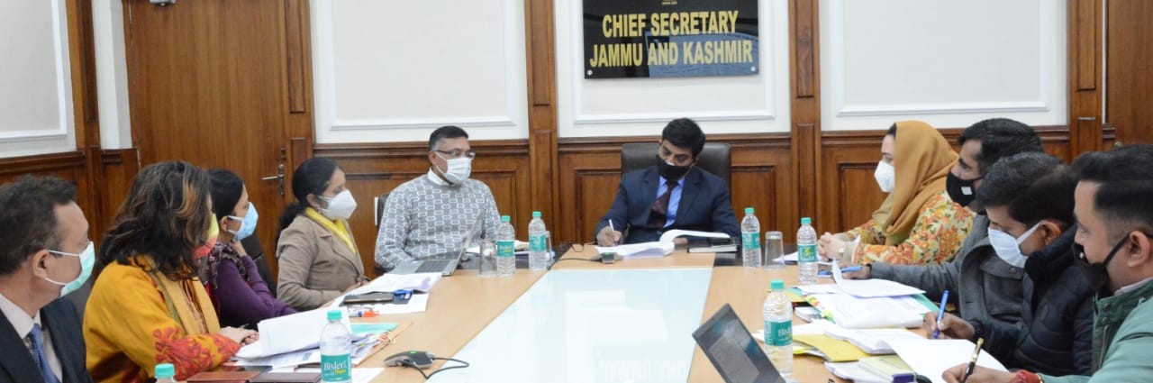 Chief Secretary directs RDD J&K to speed up execution of works