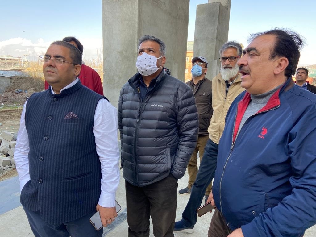  MD JKPCC inspects development works in Baramulla district; Issues Strict on spot directions