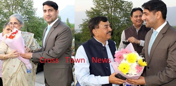 Members Of Delimitation Commission Arrive In Srinagar Cross Town News 