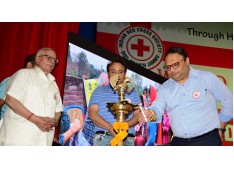 World Red Cross Day in Jammu; ADC Jammu Satish Sharma Chief Guest, Manu Hansa Guest of Honour