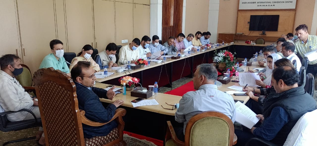  DG IMPARD J&K reviews arrangements for high level regional conference