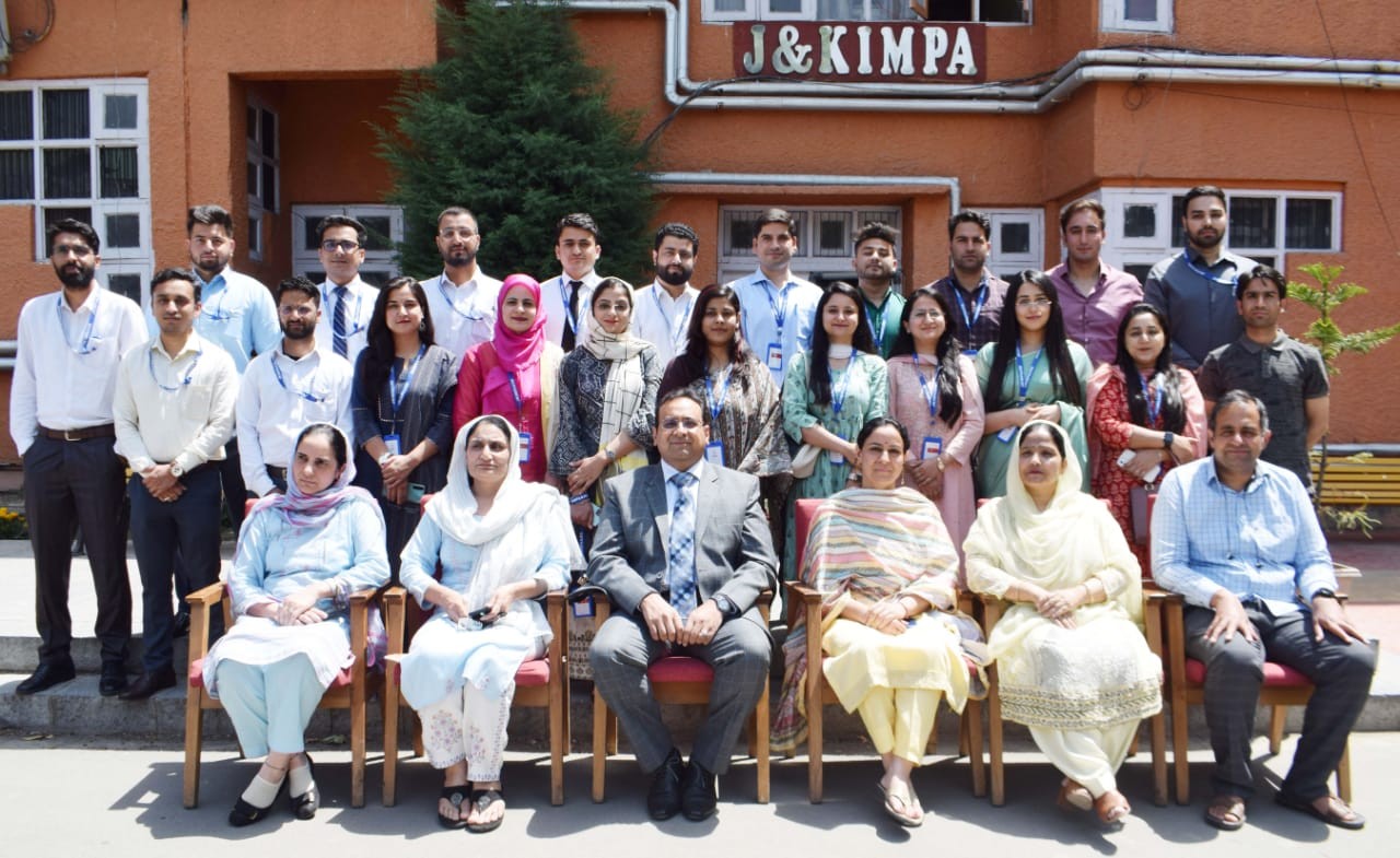 JKAS Probationary Officers Training Course – (Phase I) – Batch 2020 begins at JKIMPARD