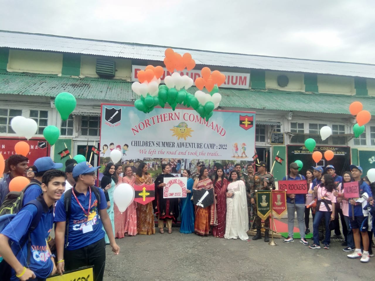 Brig MS Bains inaugurates Northern Command Children Summer Adventure Camp 2022