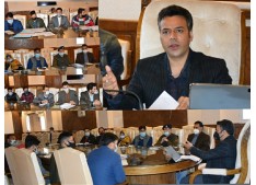 DC kulgam stresses to work in coordination & synergy to ensure smooth and speedy execution of works 