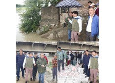 DC Srinagar conducts whirlwind tour of City areas; assesses situation due to incessant rainfall