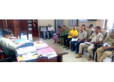 DC Samba instructs the concerned officers to remove roadside encroachments to ensure smooth traffic plying