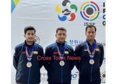 J&K Boy Chain Singh wins Silver medal in Shooting World Cup