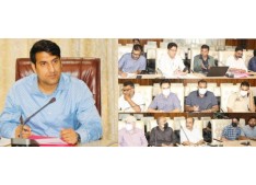 DC Srinagar reviews status of Works/ Interventions under National Clean Air Programme 