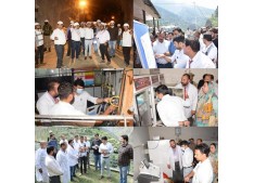 Devansh visits Hydro-electric Power Project