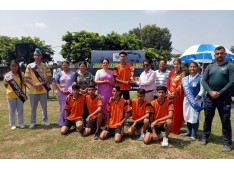 Jammu Sanskriti School  celebrates National Sports Day