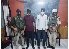 Srinagar Police arrests two Drug peddlers