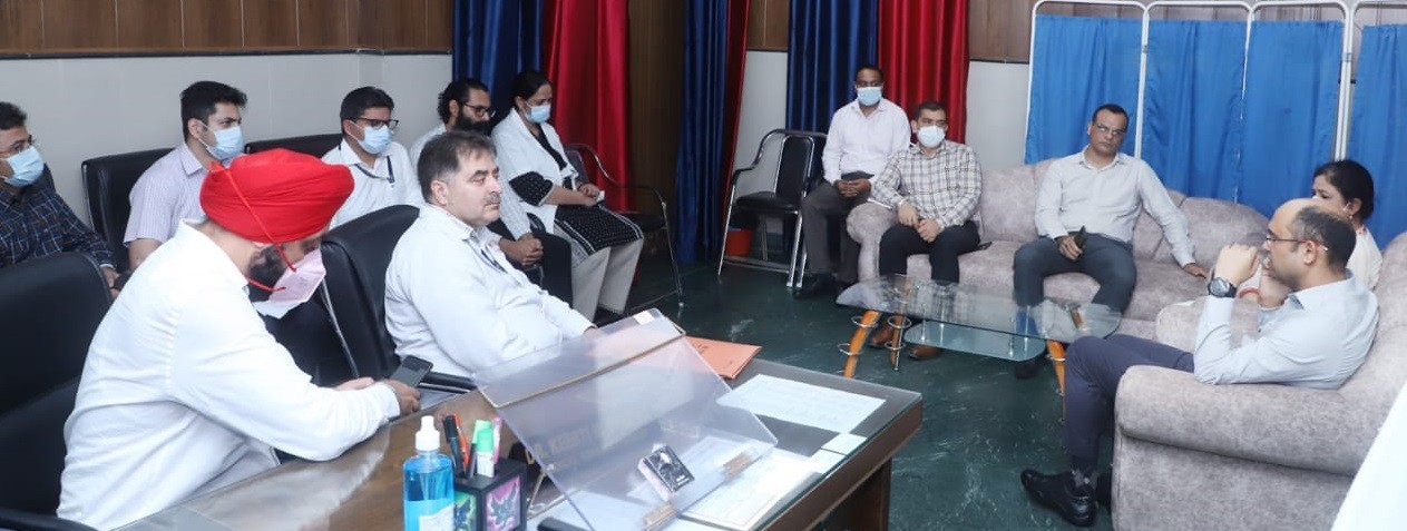 Secretary H ME Visits Psychiatric Hospital Jammu Reviews Functioning