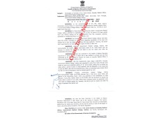 Termination of Services of Casualty Medical Officer