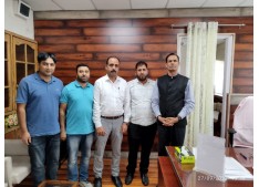  JKEEGA Team call on new Principal Secretary Rajesh Prasad , Raise Issues