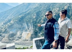  Secretary Mining visits Parlanka Gypsum Mines, reviews mining works in Ramban