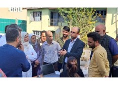 Secretary Health visits AB PM-JAY SEHAT registration camps in Srinagar