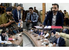 DC Anantnag chairs meeting for formulation of GIS based master plan for district 