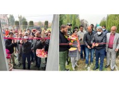 Atal Dullo inaugurates Vegetable Cafeteria at Lalmandi Srinagar