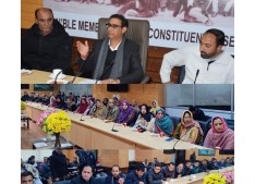 Secretary J&K Legislative Assembly holds meeting at Assembly Complex 