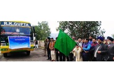 Group of 30 persons flagged off for Delhi Darshan Tour by DC Poonch