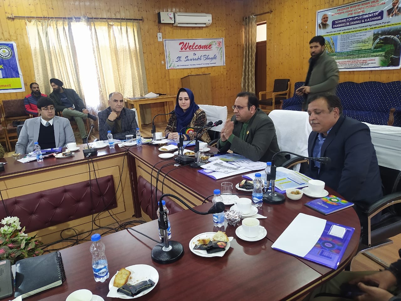 Saurabh Bhagat Briefs On PM KUSUM And Rooftop Solar Schemes In J K 