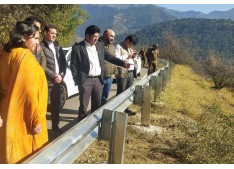 Raghav Langer conducts extensive tour of Udhampur; Reviews ongoing Dev works at Patnitop