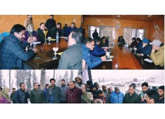 DC Budgam reviews winter tourism preparations at Doodpathri