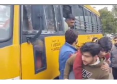 J&K: One student dies, several injured in an accident ; DC , SSP reach Hospital