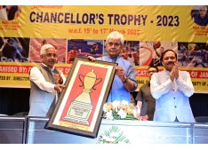 Lt Governor inaugurates Chancellor's trophy at Jammu University
