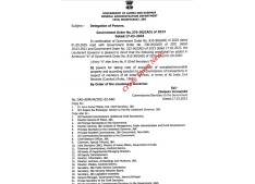 J&K Govt orders for delegation of powers