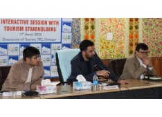 Dr Abid underscores need for upscaling standards of tourism industry of Kashmir, given its reach and scope