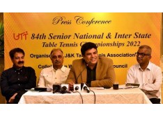 J&K all set to host Senior National Table Tennis Championship in Jammu: Sarmad Hafeez 