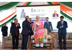 LG J&K  lays  foundation stone for Mall of Srinagar by Dubai’s Emaar