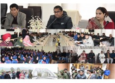  Ashok Parmar visits Ganderbal, inspects progress on transit accommodation  ?>